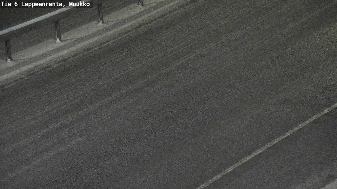 Weather Camera Image Road 6 Lappeenranta, Muukko, Lappeenranta, Etelä-Karjala