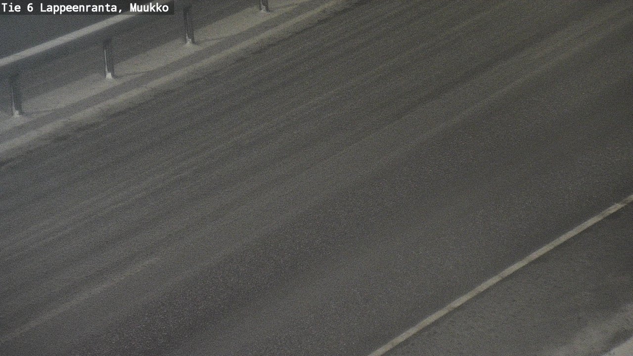 Weather Camera Image Road 6 Lappeenranta, Muukko, Lappeenranta, Etelä-Karjala