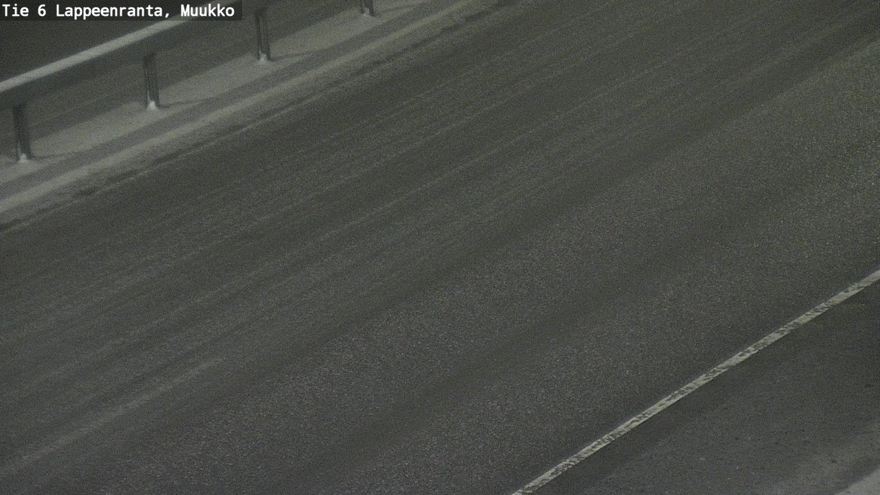 Weather Camera Image Road 6 Lappeenranta, Muukko, Lappeenranta, Etelä-Karjala