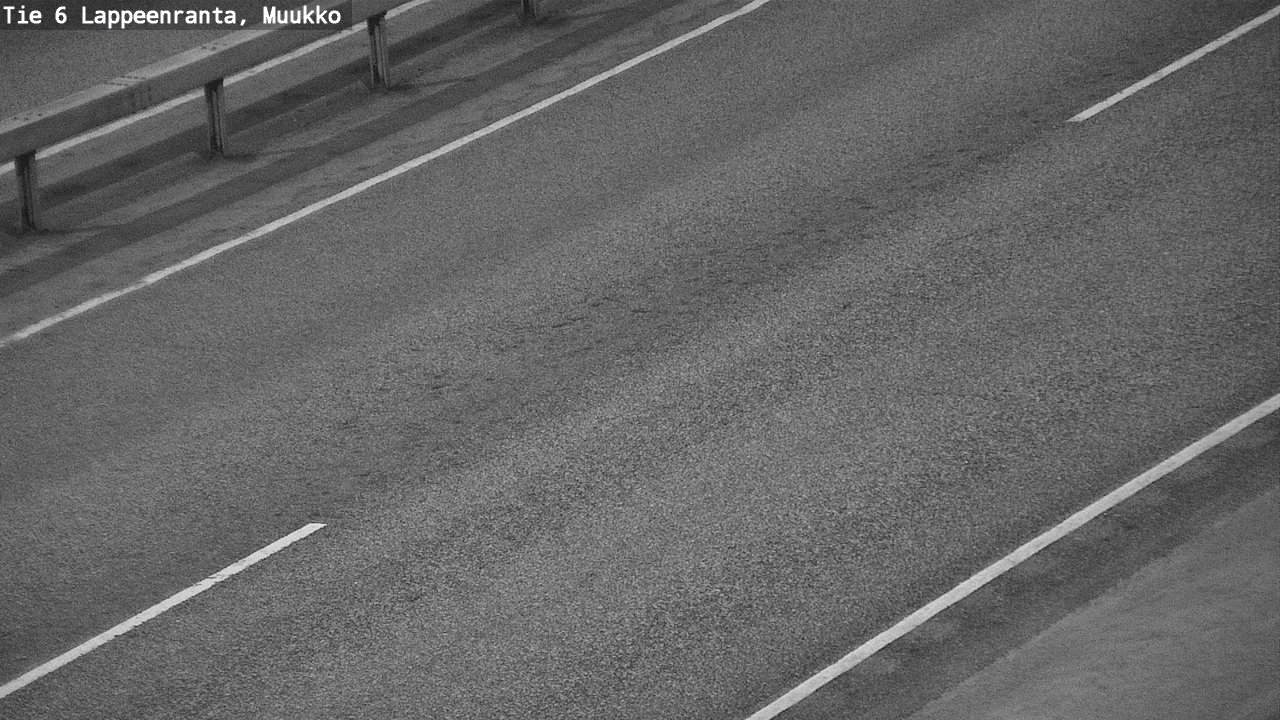 Weather Camera Image Road 6 Lappeenranta, Muukko, Lappeenranta, Etelä-Karjala
