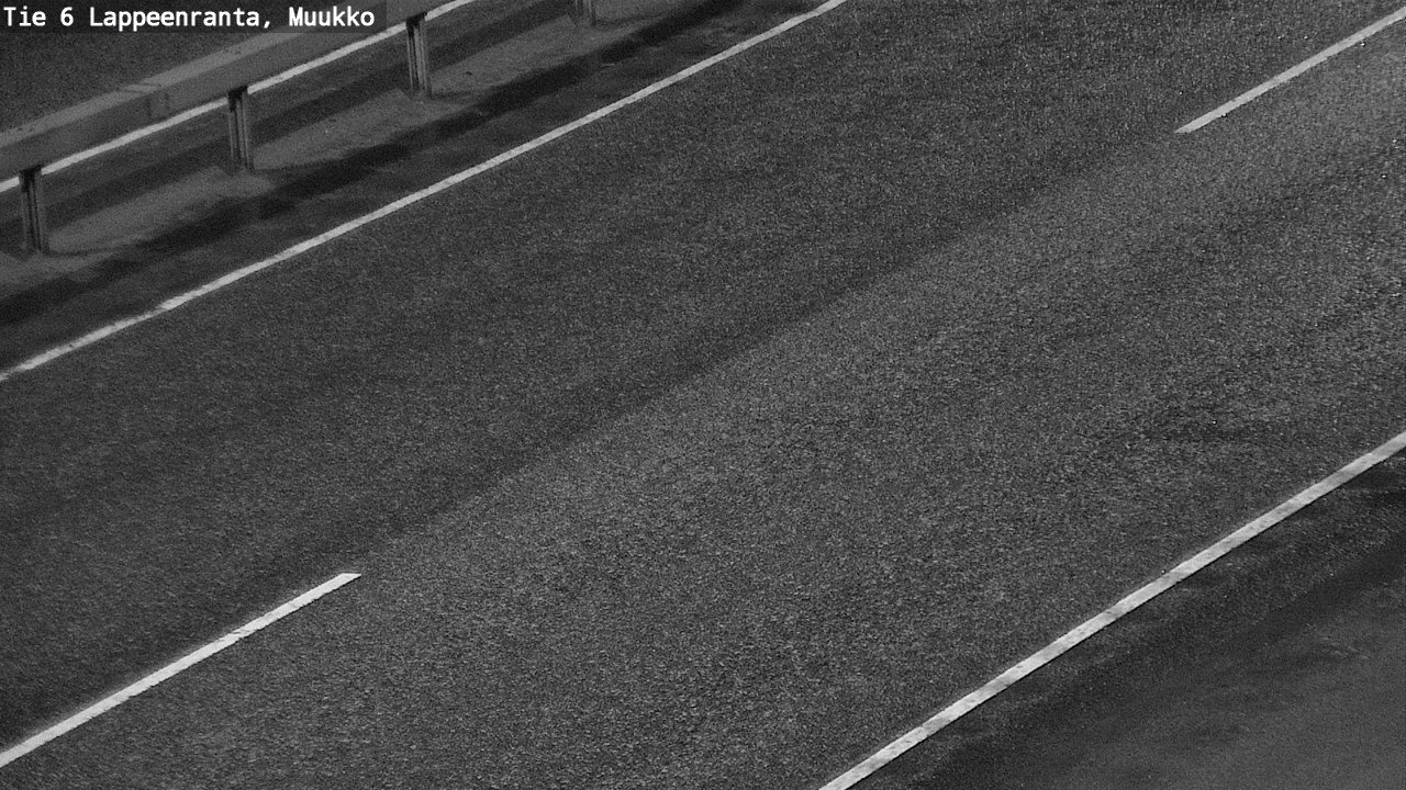 Weather Camera Image Väg 6 Villmanstrand, Muukko, Lappeenranta, Etelä-Karjala