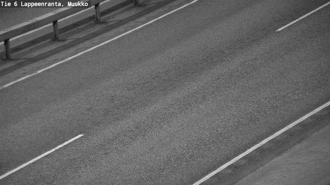 Weather Camera Image Road 6 Lappeenranta, Muukko, Lappeenranta, Etelä-Karjala