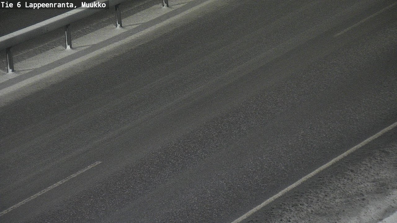 Weather Camera Image Road 6 Lappeenranta, Muukko, Lappeenranta, Etelä-Karjala