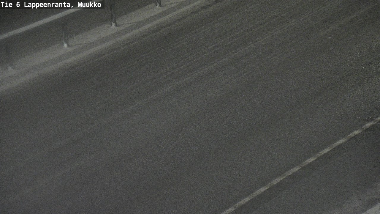 Weather Camera Image Road 6 Lappeenranta, Muukko, Lappeenranta, Etelä-Karjala