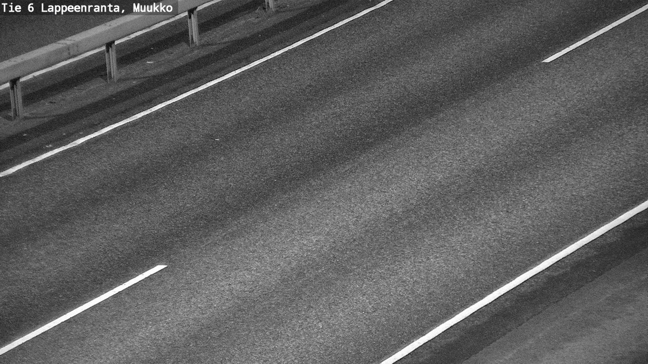 Weather Camera Image Väg 6 Villmanstrand, Muukko, Lappeenranta, Etelä-Karjala