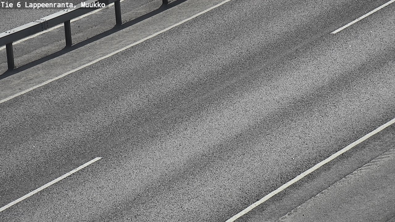 Weather Camera Image Road 6 Lappeenranta, Muukko, Lappeenranta, Etelä-Karjala