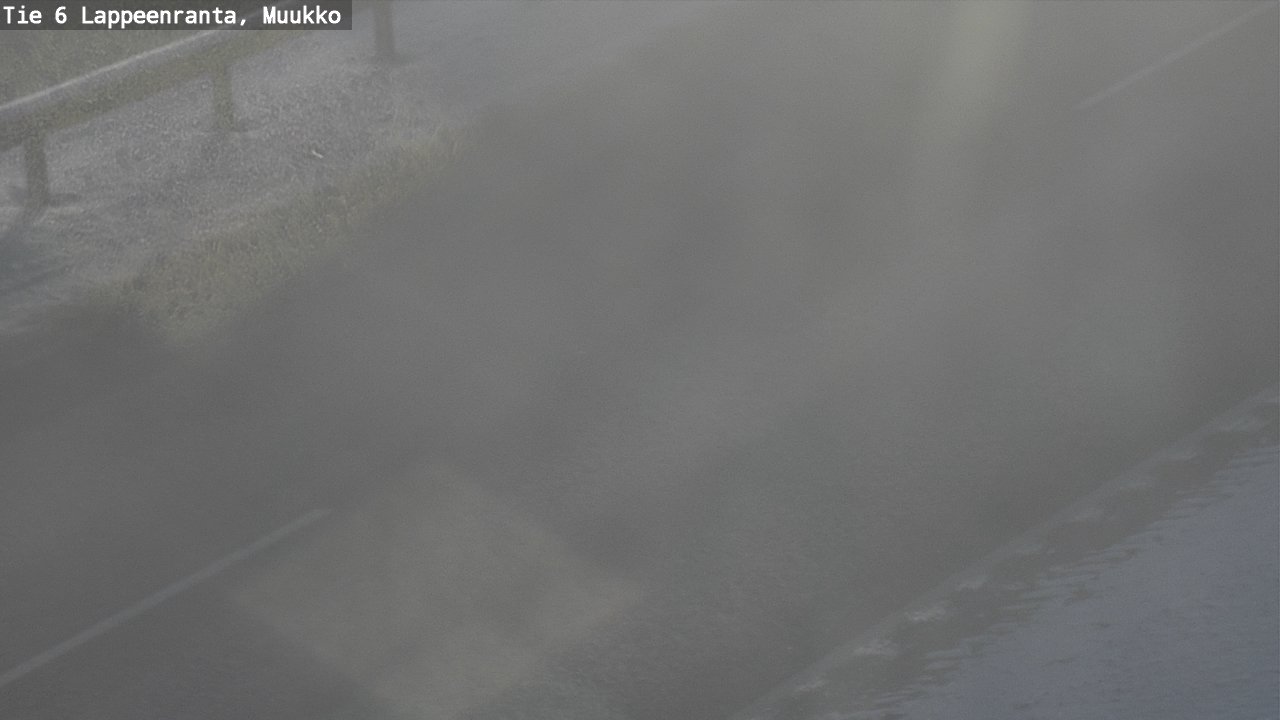 Weather Camera Image Väg 6 Villmanstrand, Muukko, Lappeenranta, Etelä-Karjala