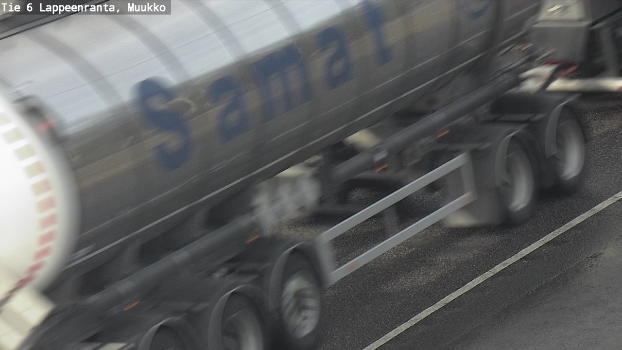 Weather Camera Image Väg 6 Villmanstrand, Muukko, Lappeenranta, Etelä-Karjala