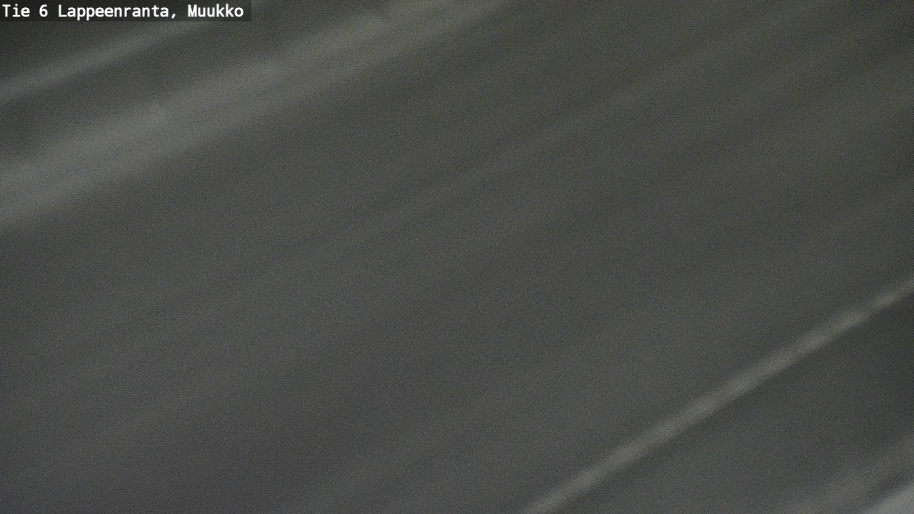 Weather Camera Image Road 6 Lappeenranta, Muukko, Lappeenranta, Etelä-Karjala