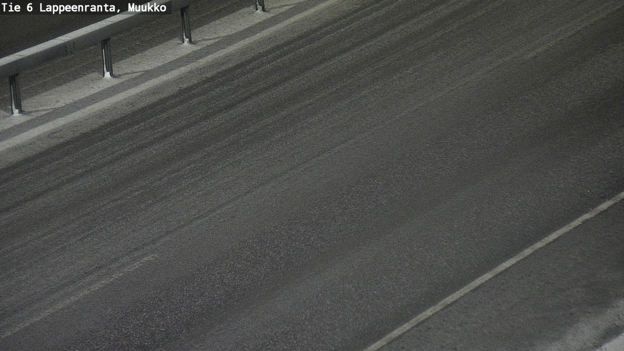Weather Camera Image Road 6 Lappeenranta, Muukko, Lappeenranta, Etelä-Karjala