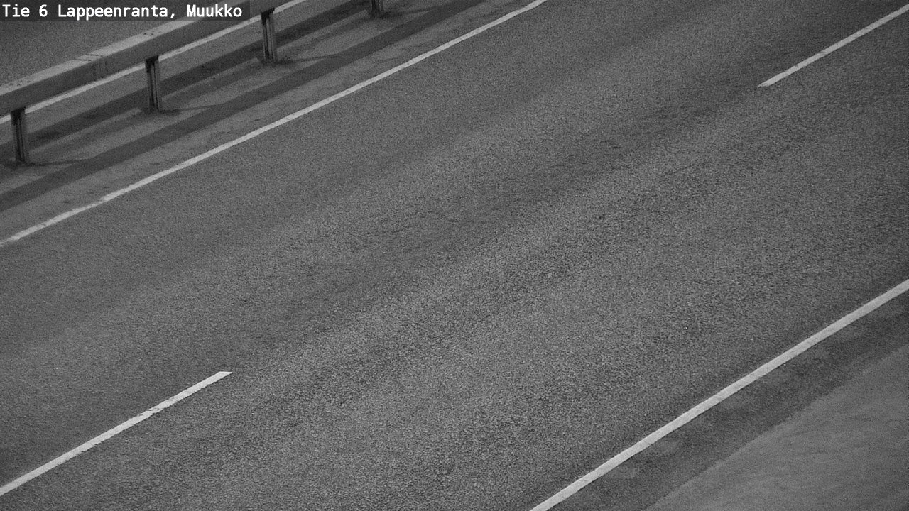 Weather Camera Image Väg 6 Villmanstrand, Muukko, Lappeenranta, Etelä-Karjala