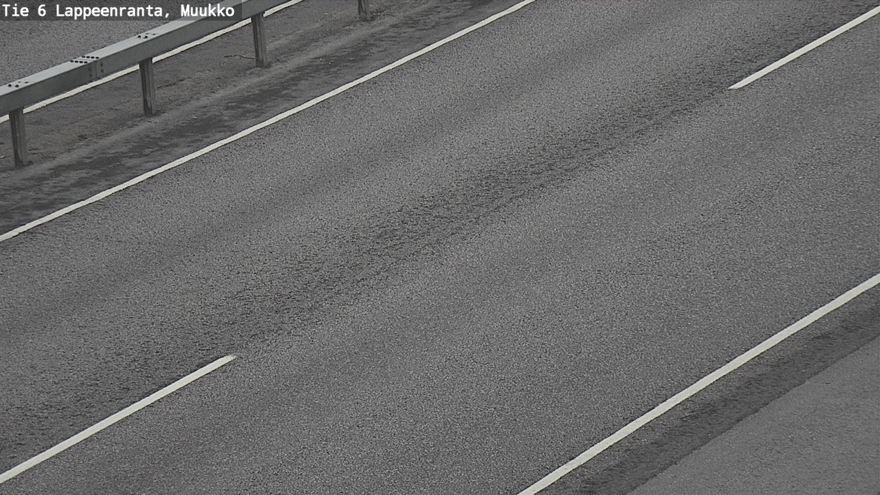 Weather Camera Image Road 6 Lappeenranta, Muukko, Lappeenranta, Etelä-Karjala