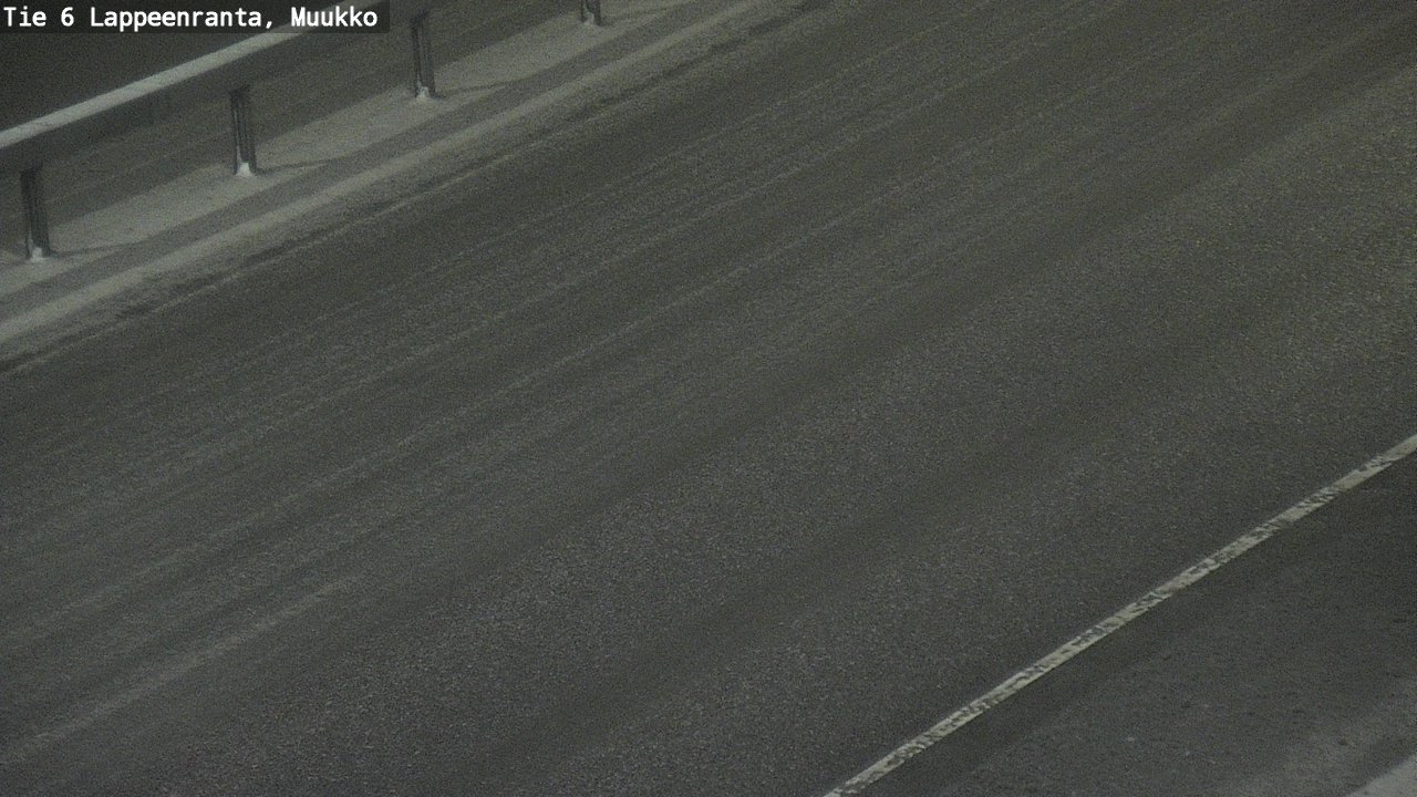 Weather Camera Image Road 6 Lappeenranta, Muukko, Lappeenranta, Etelä-Karjala