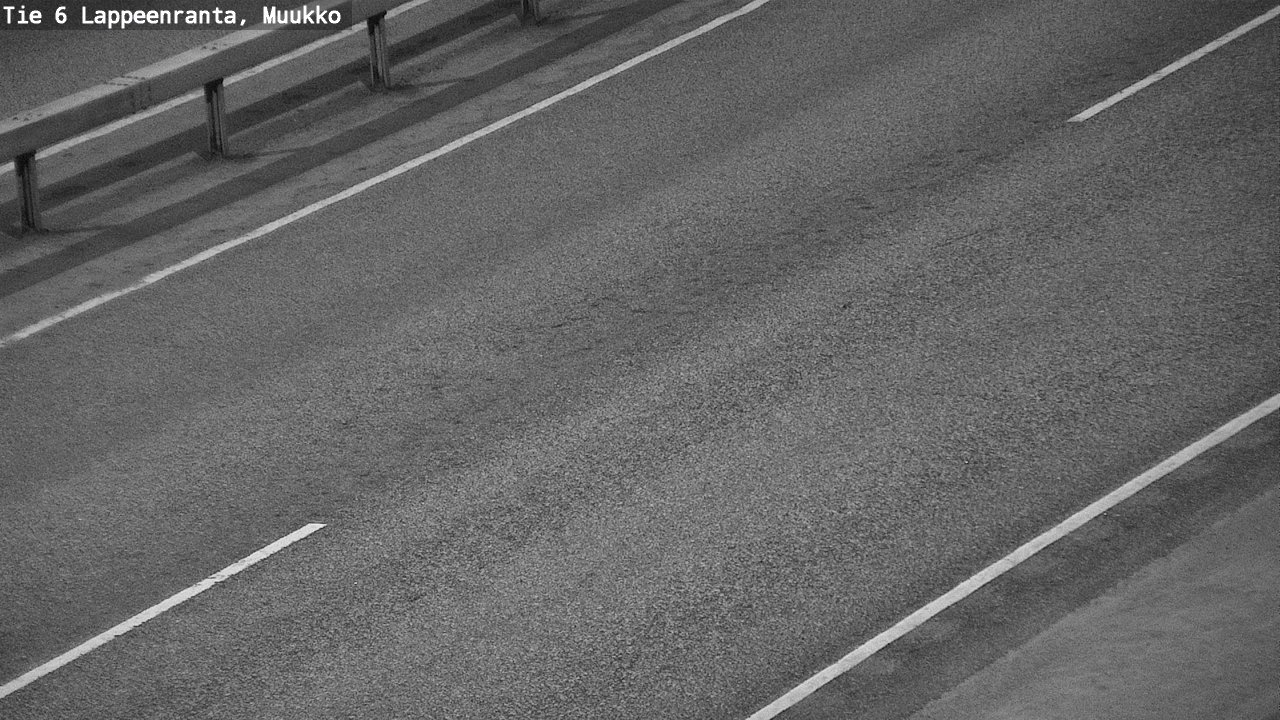Weather Camera Image Road 6 Lappeenranta, Muukko, Lappeenranta, Etelä-Karjala