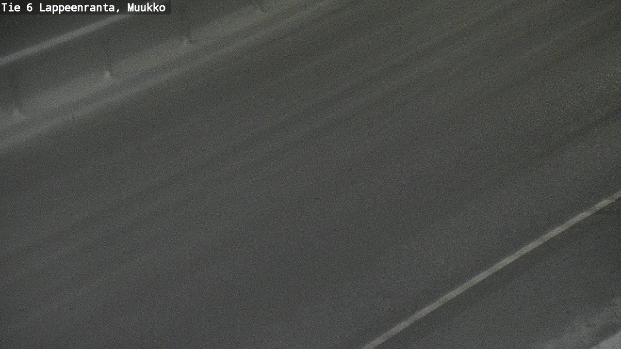 Weather Camera Image Road 6 Lappeenranta, Muukko, Lappeenranta, Etelä-Karjala