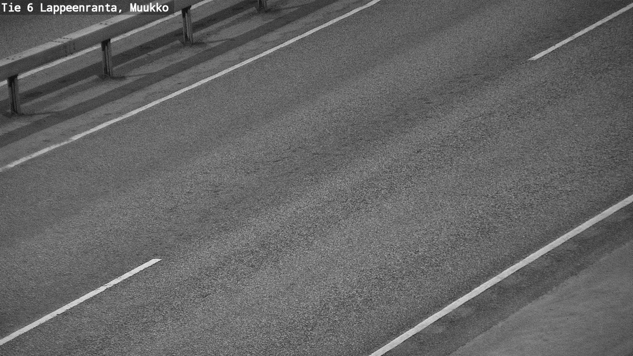 Weather Camera Image Road 6 Lappeenranta, Muukko, Lappeenranta, Etelä-Karjala