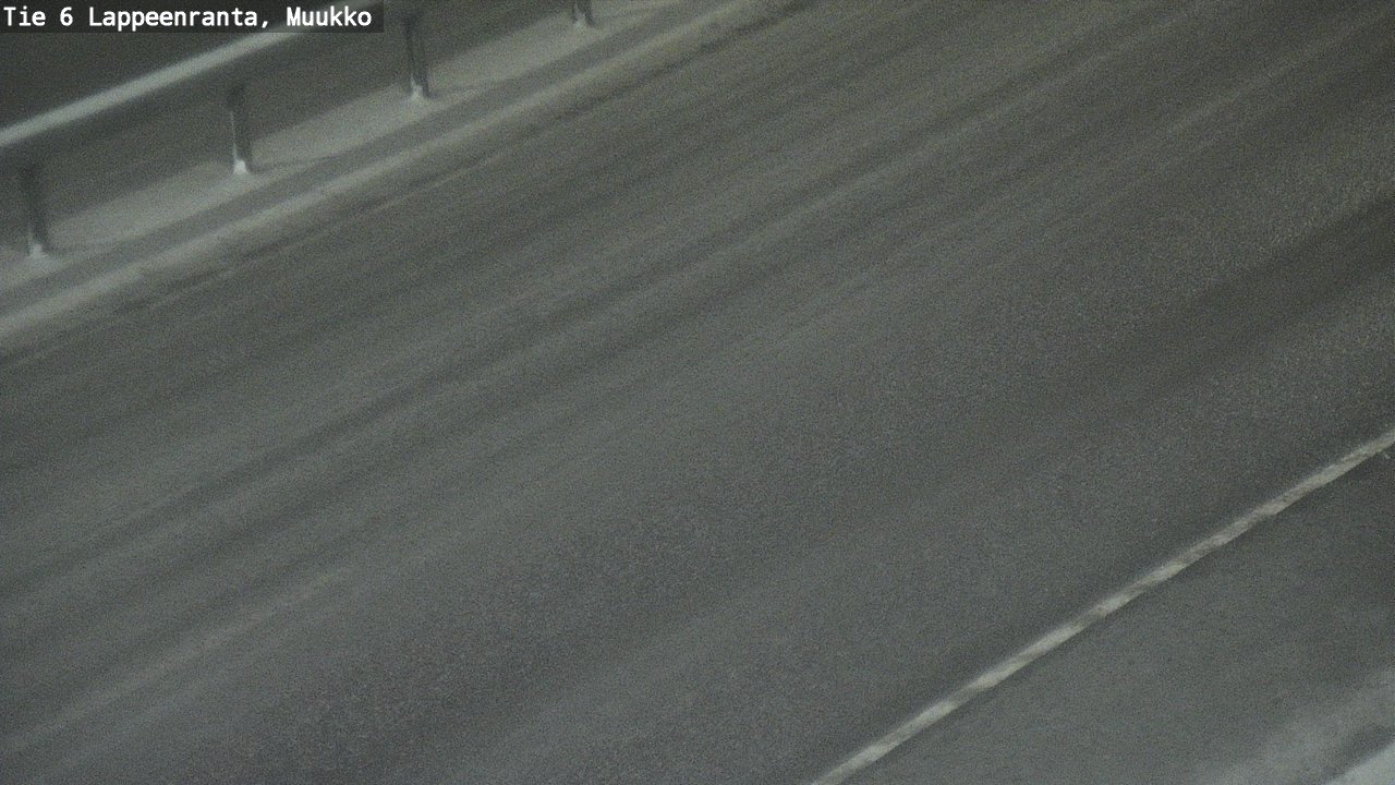Weather Camera Image Road 6 Lappeenranta, Muukko, Lappeenranta, Etelä-Karjala