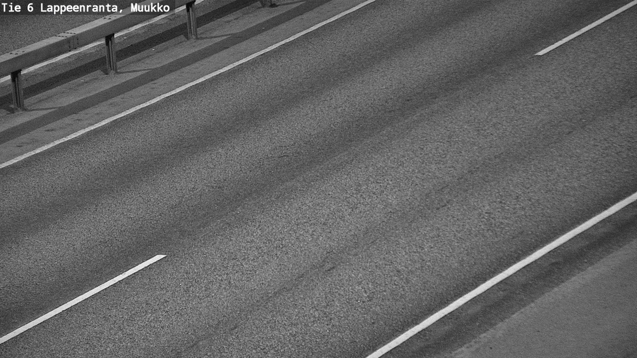Weather Camera Image Väg 6 Villmanstrand, Muukko, Lappeenranta, Etelä-Karjala