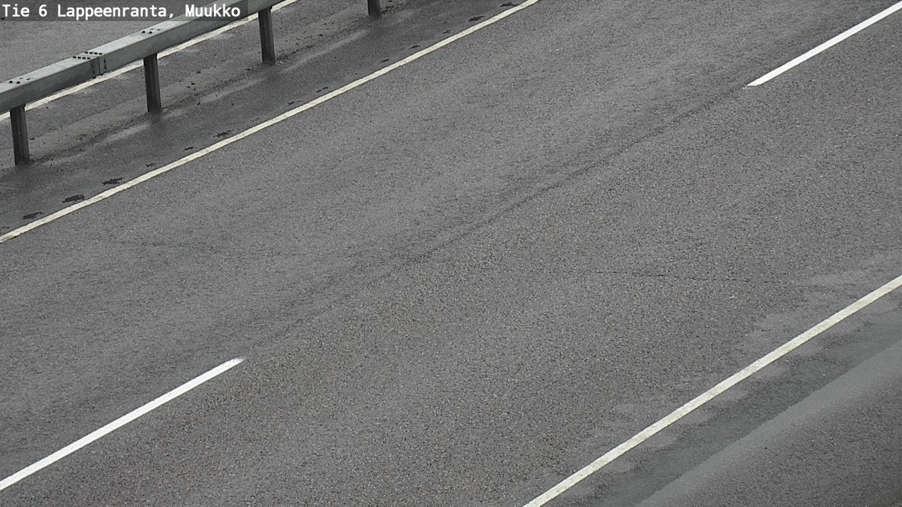 Weather Camera Image Väg 6 Villmanstrand, Muukko, Lappeenranta, Etelä-Karjala
