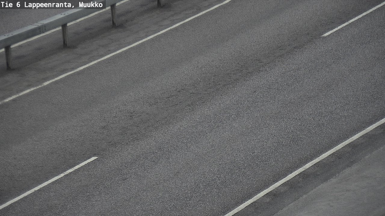 Weather Camera Image Road 6 Lappeenranta, Muukko, Lappeenranta, Etelä-Karjala