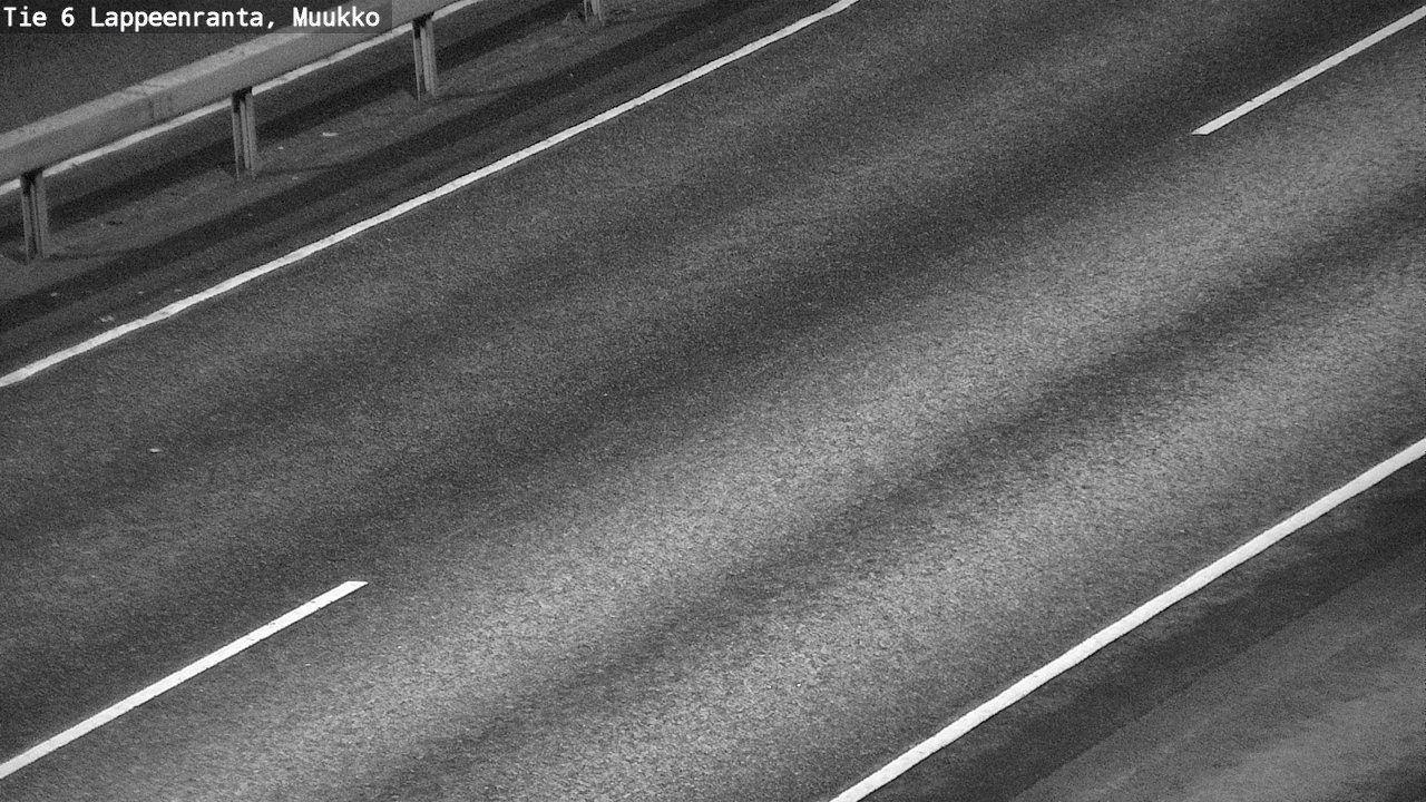 Weather Camera Image Väg 6 Villmanstrand, Muukko, Lappeenranta, Etelä-Karjala