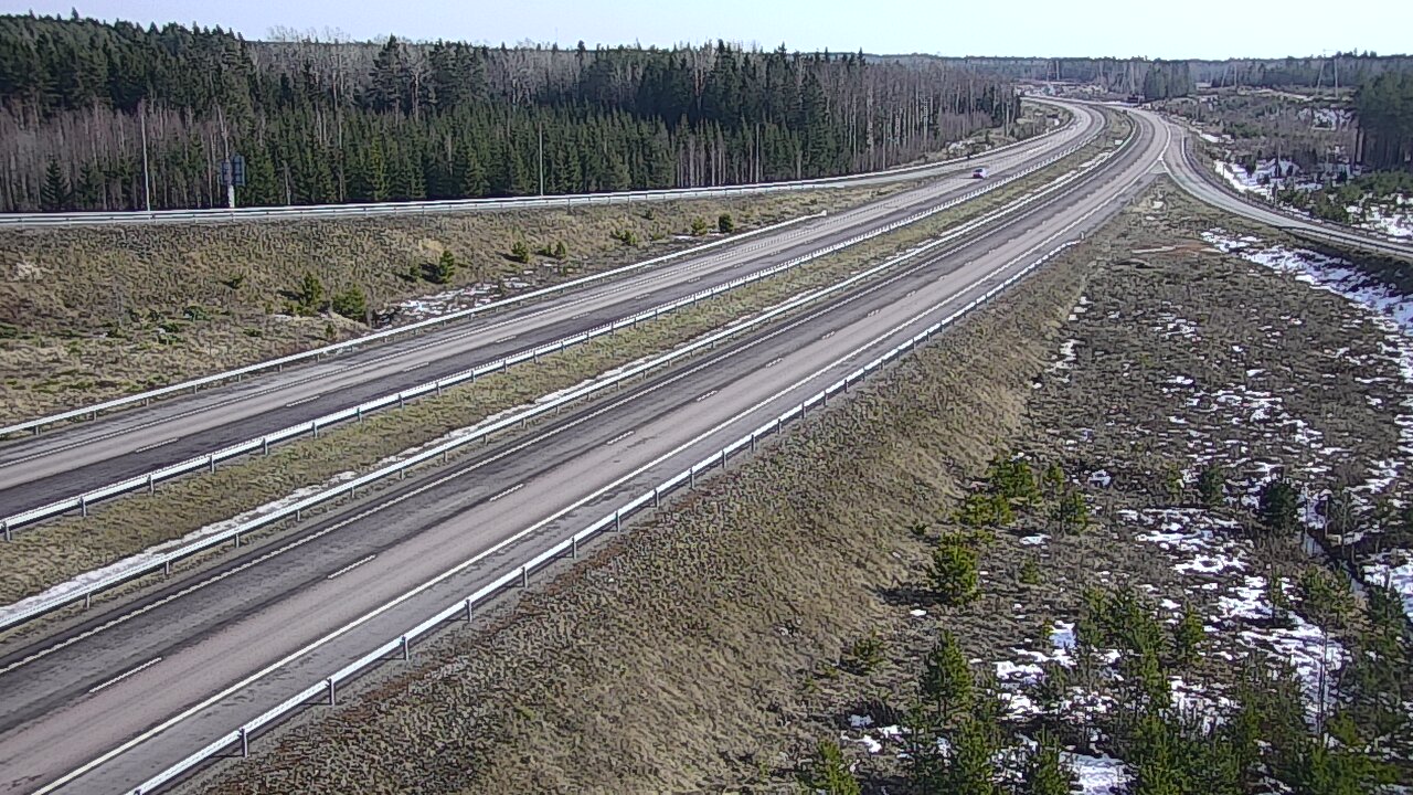 Weather Camera Image Väg 7 Fredrikshamn, Lelu, Hamina, Kymenlaakso