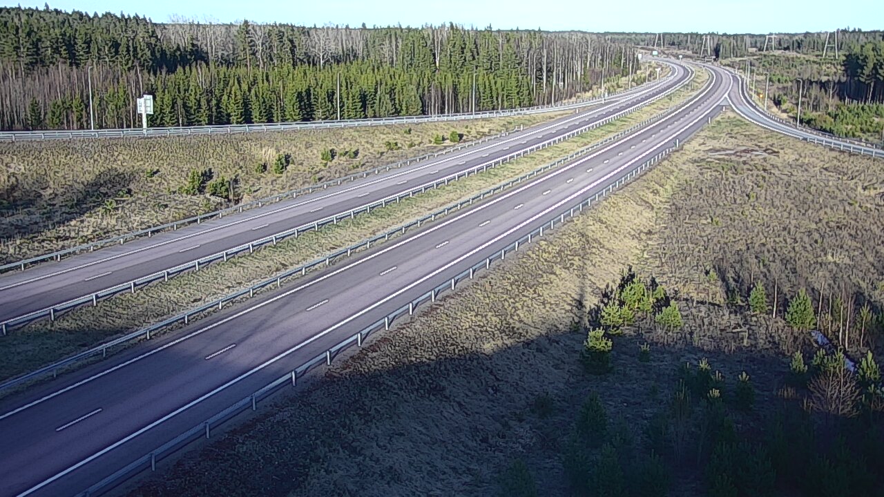 Weather Camera Image Väg 7 Fredrikshamn, Lelu, Hamina, Kymenlaakso