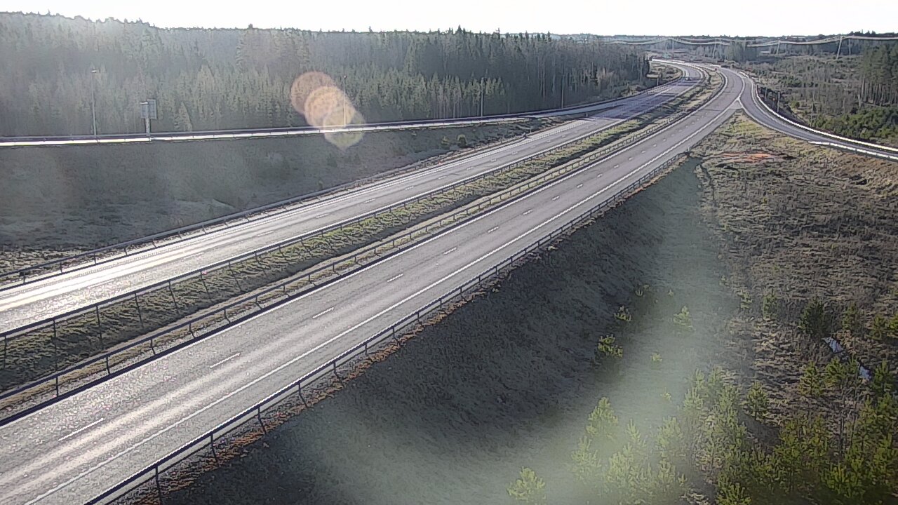 Weather Camera Image Väg 7 Fredrikshamn, Lelu, Hamina, Kymenlaakso
