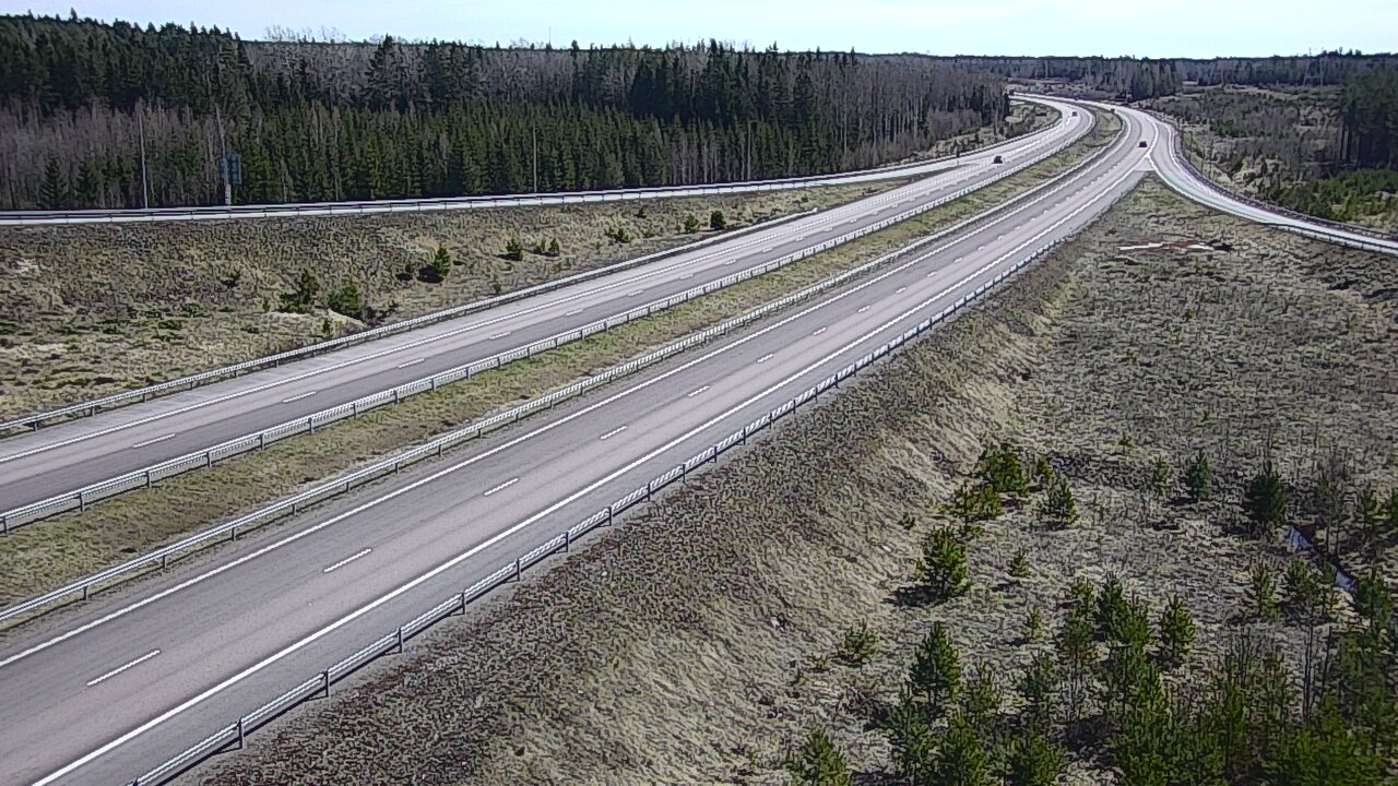 Weather Camera Image Väg 7 Fredrikshamn, Lelu, Hamina, Kymenlaakso