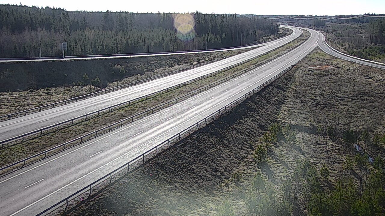 Weather Camera Image Väg 7 Fredrikshamn, Lelu, Hamina, Kymenlaakso