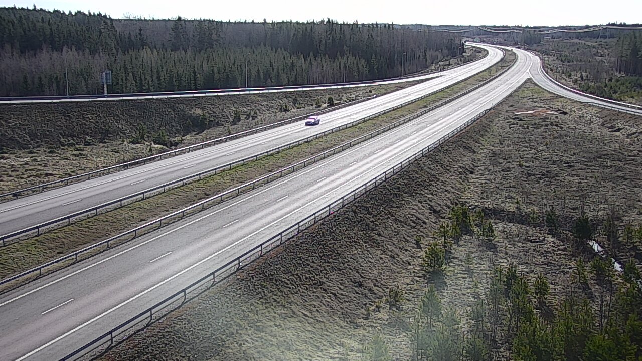 Weather Camera Image Väg 7 Fredrikshamn, Lelu, Hamina, Kymenlaakso