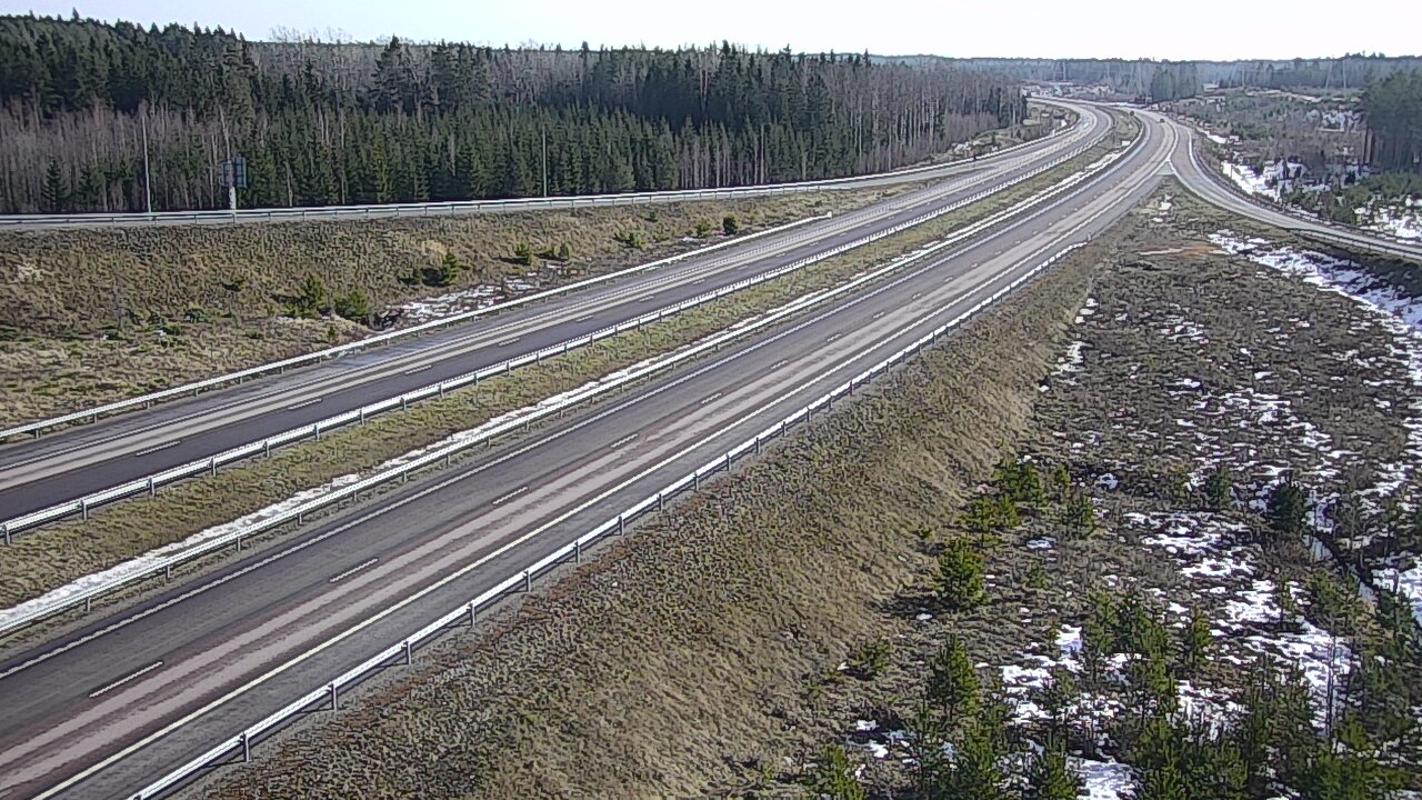 Weather Camera Image Väg 7 Fredrikshamn, Lelu, Hamina, Kymenlaakso