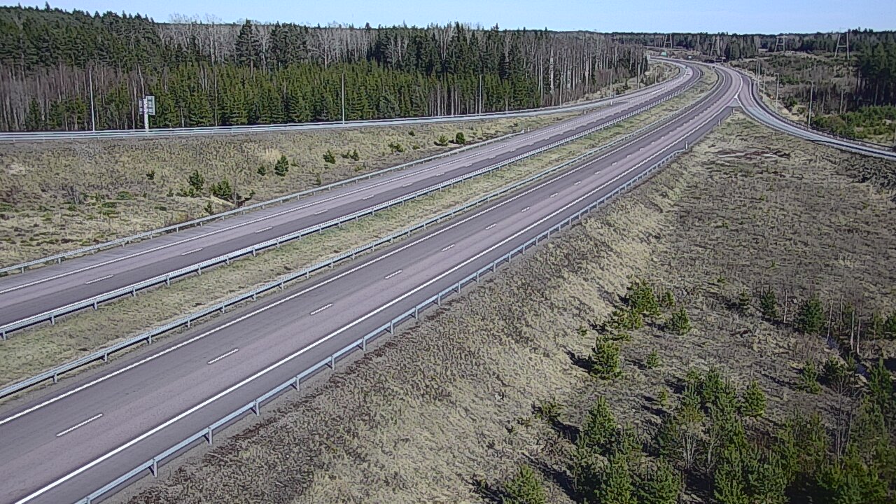 Weather Camera Image Väg 7 Fredrikshamn, Lelu, Hamina, Kymenlaakso
