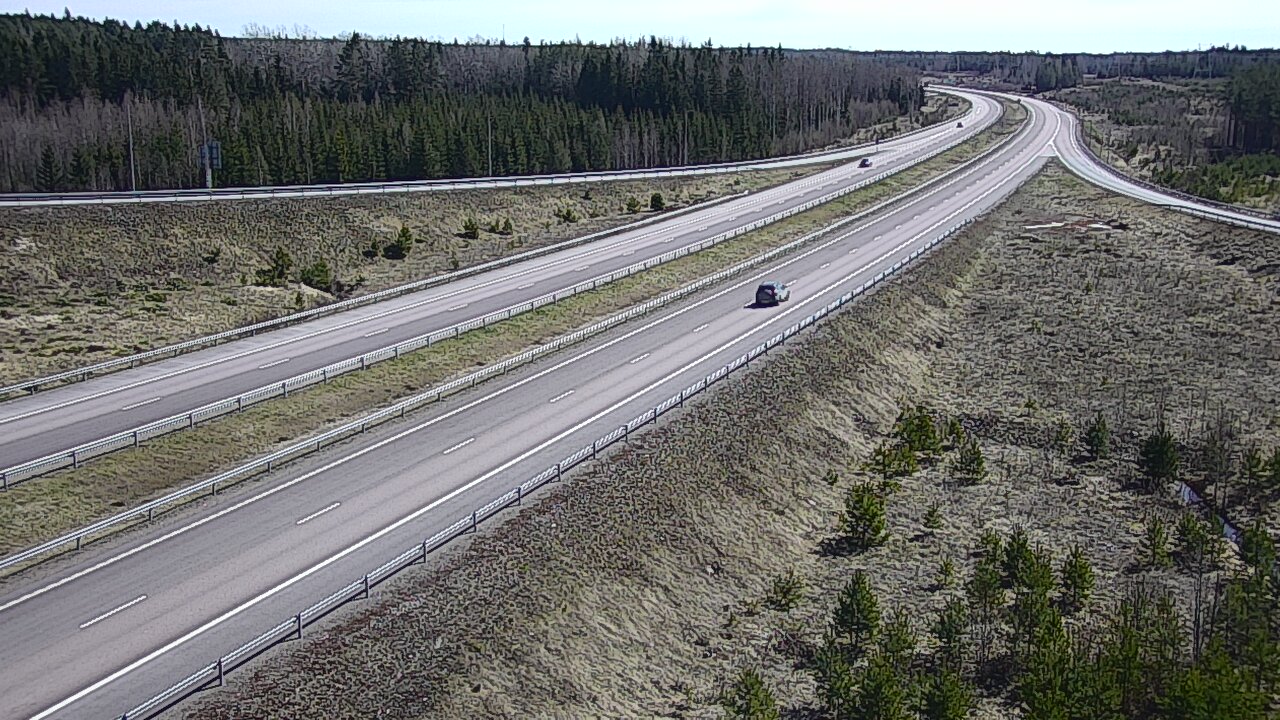 Weather Camera Image Väg 7 Fredrikshamn, Lelu, Hamina, Kymenlaakso