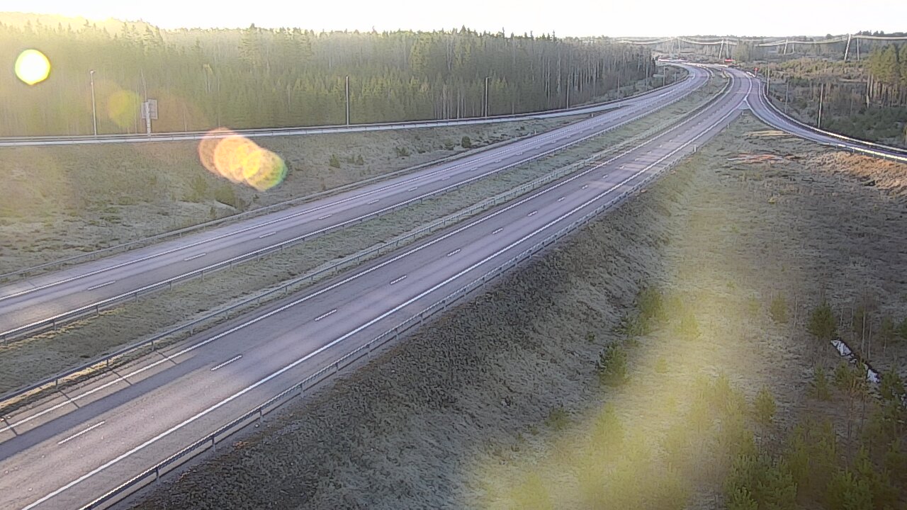 Weather Camera Image Väg 7 Fredrikshamn, Lelu, Hamina, Kymenlaakso