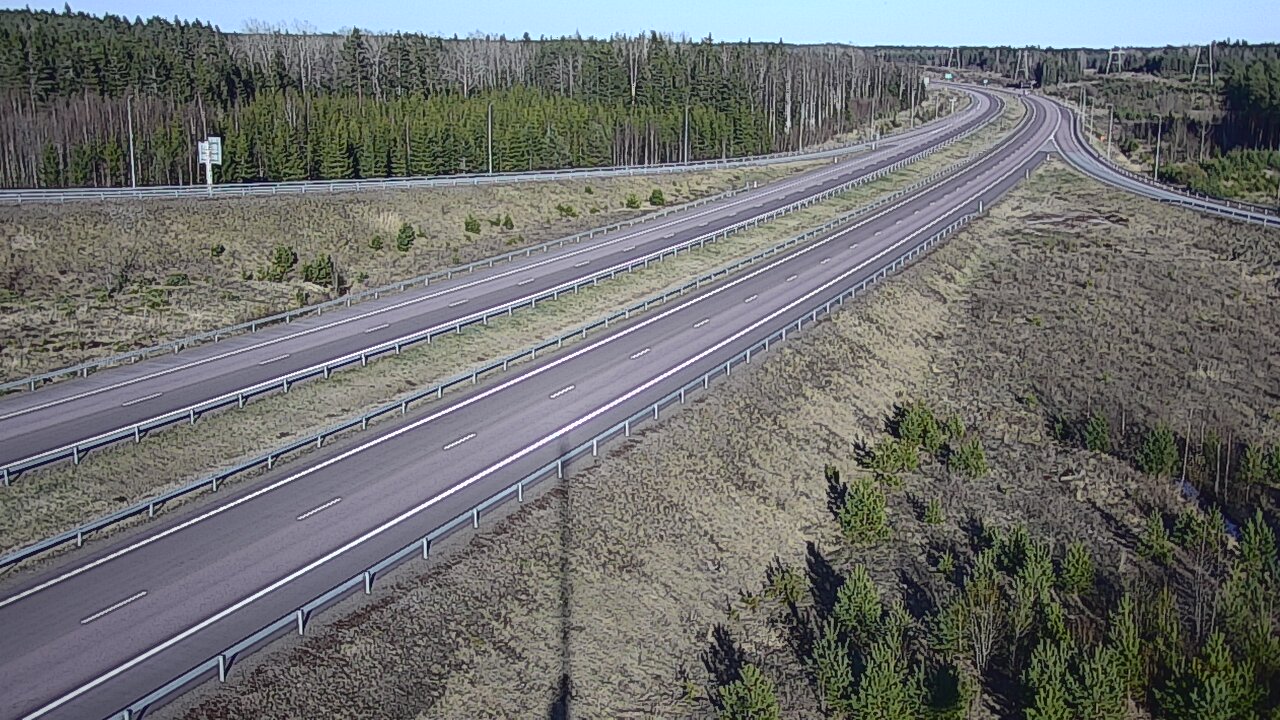 Weather Camera Image Väg 7 Fredrikshamn, Lelu, Hamina, Kymenlaakso