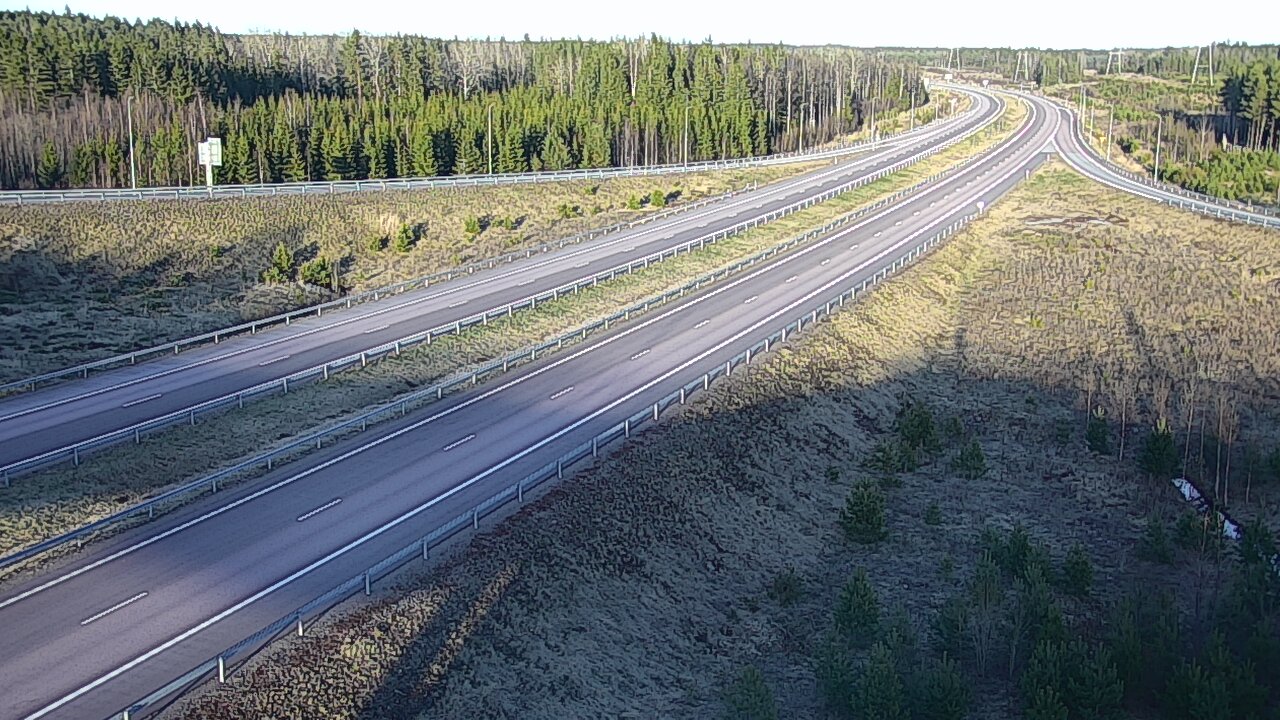 Weather Camera Image Väg 7 Fredrikshamn, Lelu, Hamina, Kymenlaakso