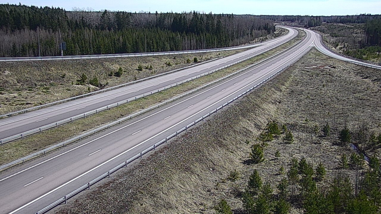 Weather Camera Image Väg 7 Fredrikshamn, Lelu, Hamina, Kymenlaakso