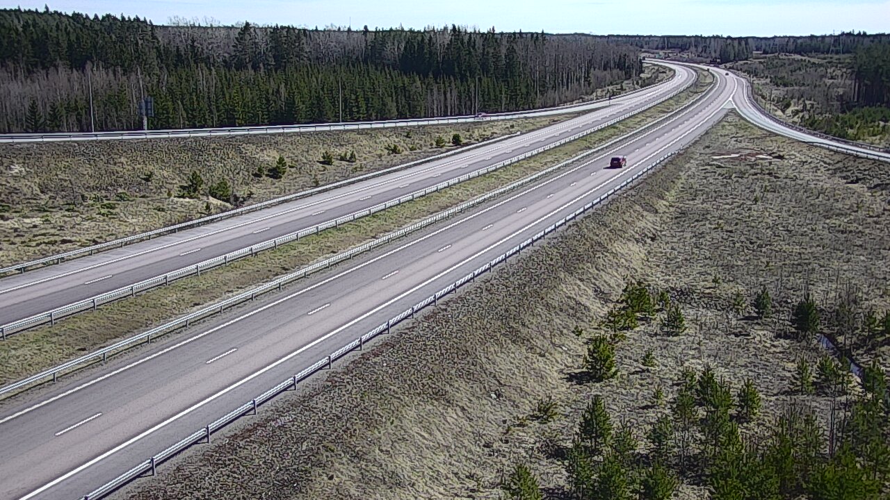 Weather Camera Image Väg 7 Fredrikshamn, Lelu, Hamina, Kymenlaakso