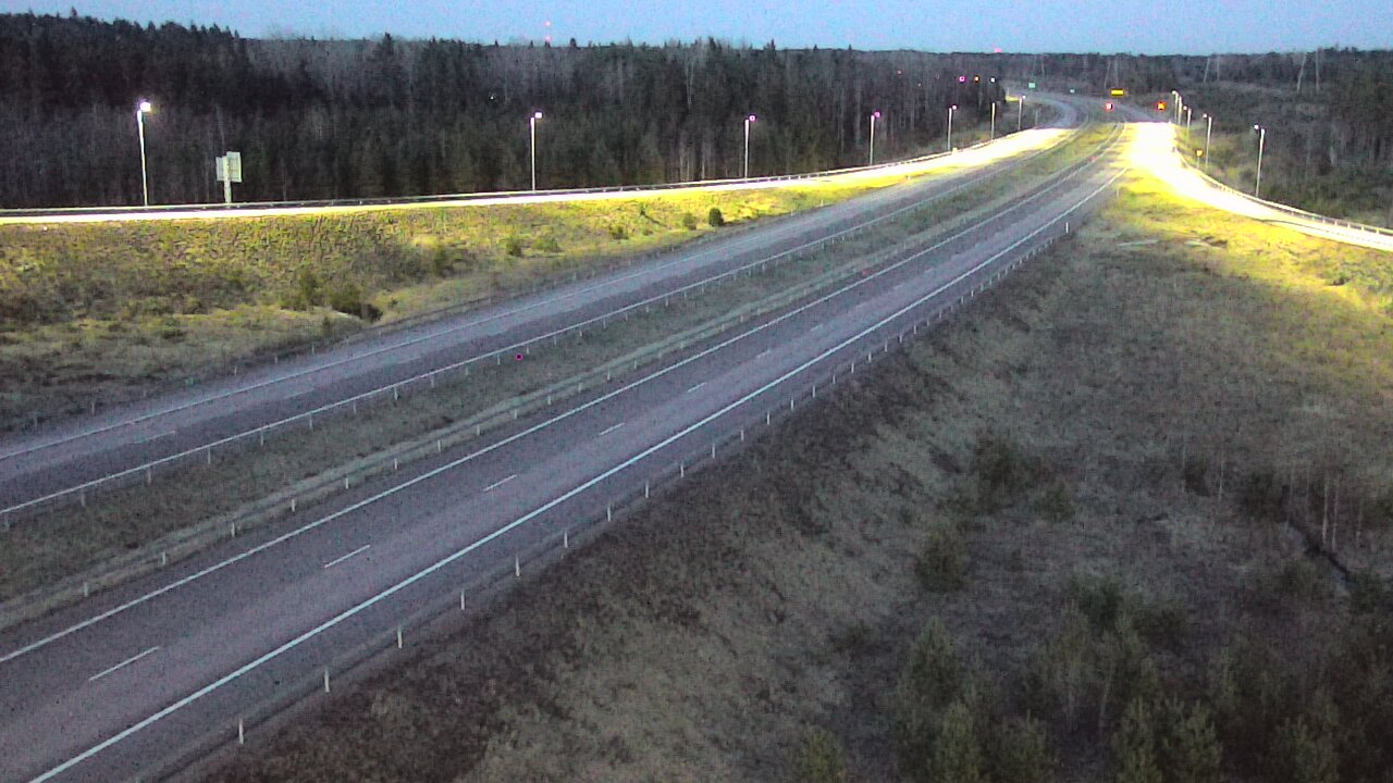 Weather Camera Image Väg 7 Fredrikshamn, Lelu, Hamina, Kymenlaakso