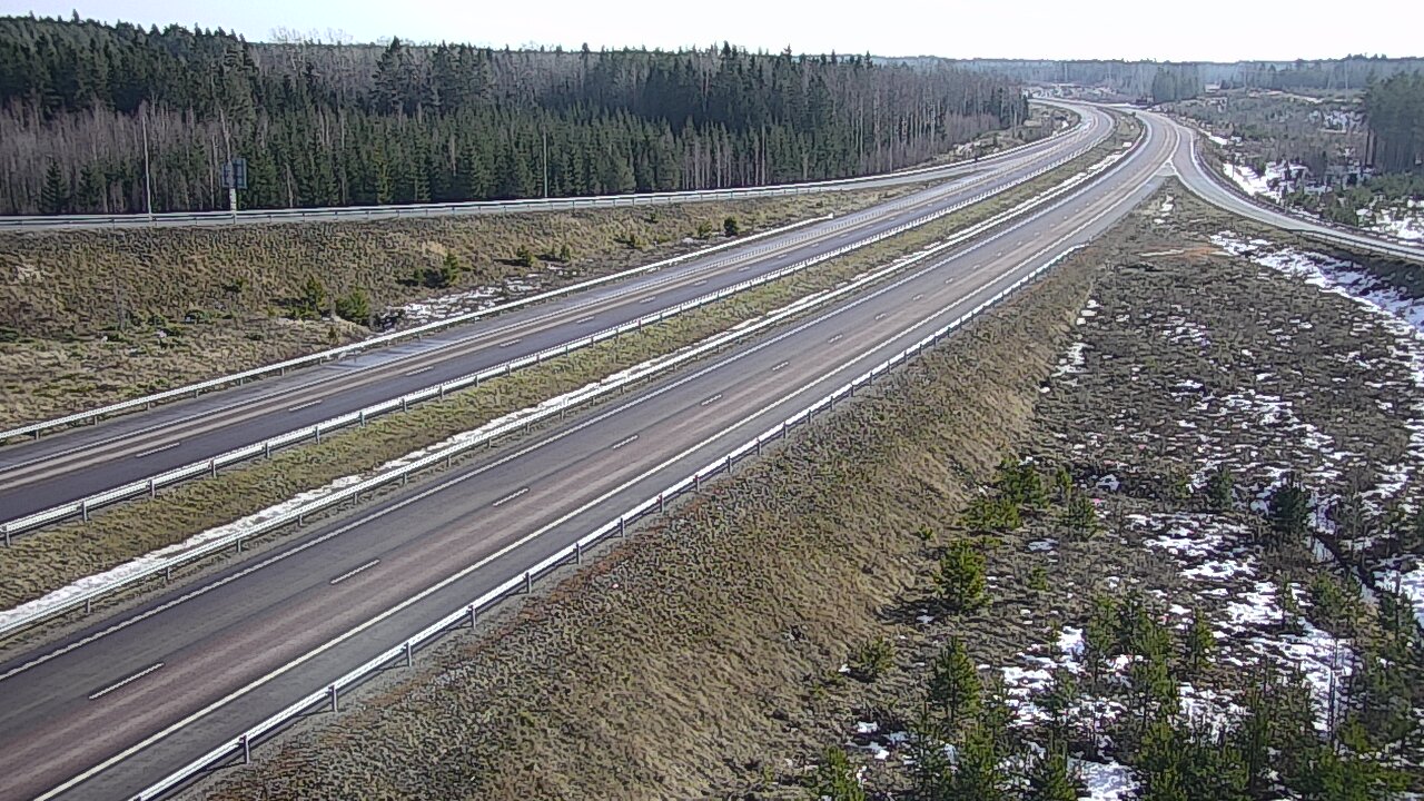 Weather Camera Image Väg 7 Fredrikshamn, Lelu, Hamina, Kymenlaakso