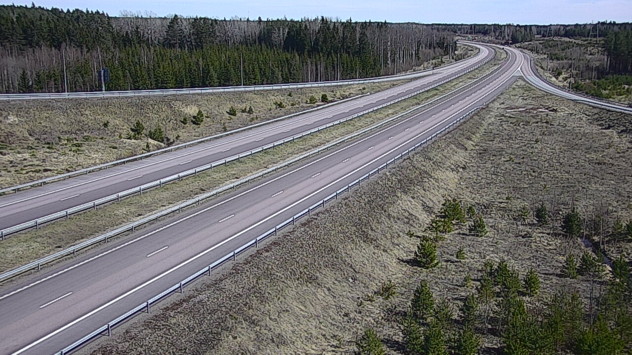 Weather Camera Image Väg 7 Fredrikshamn, Lelu, Hamina, Kymenlaakso