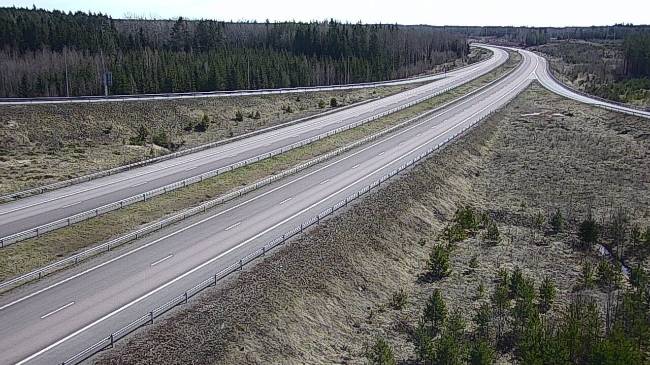 Weather Camera Image Väg 7 Fredrikshamn, Lelu, Hamina, Kymenlaakso