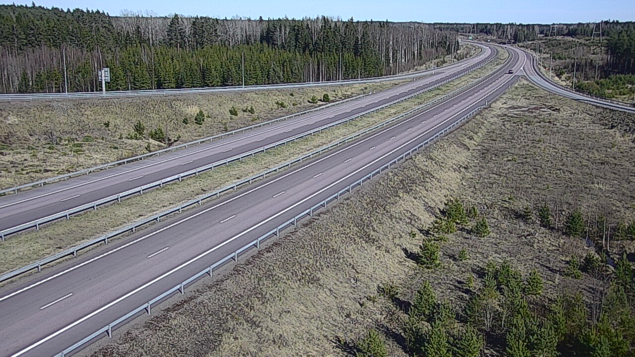 Weather Camera Image Väg 7 Fredrikshamn, Lelu, Hamina, Kymenlaakso
