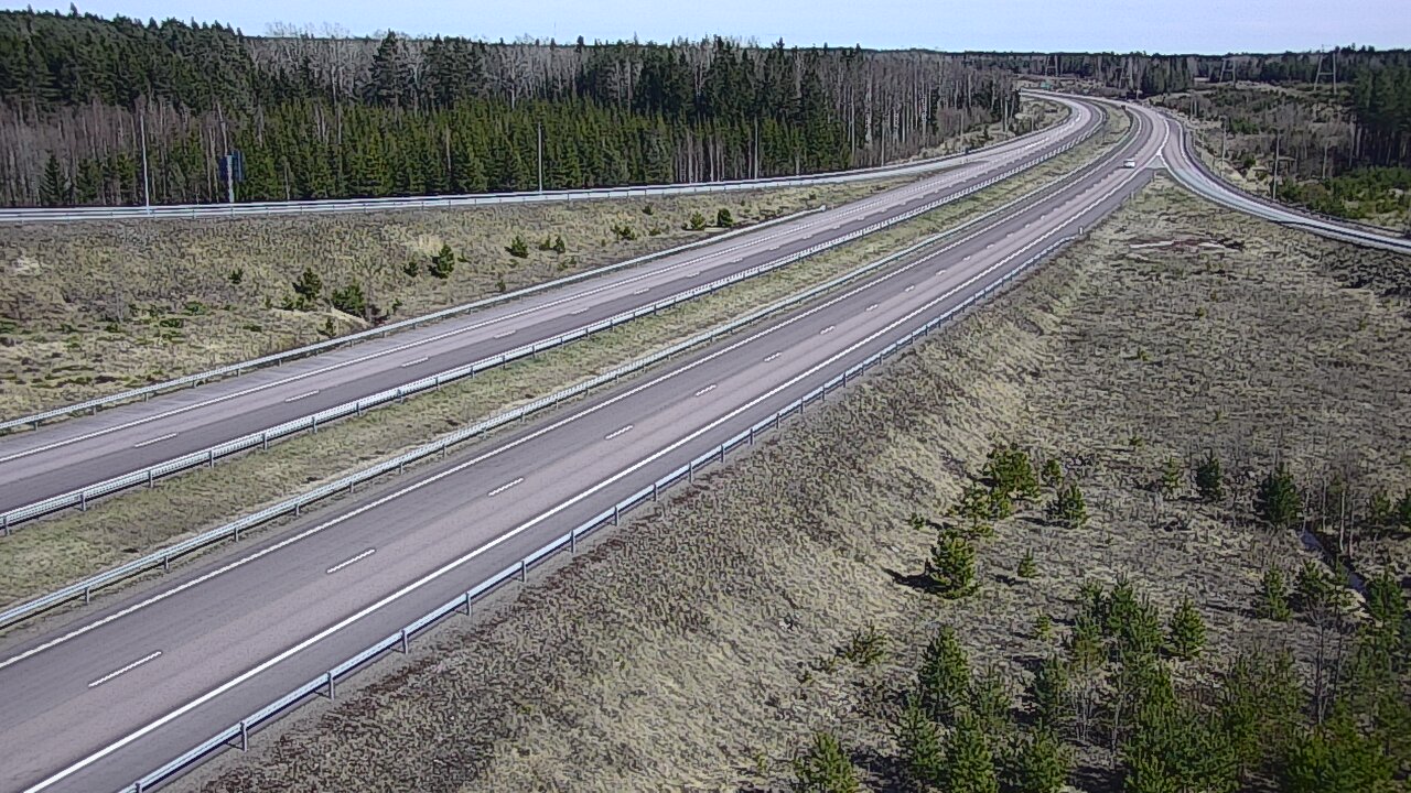 Weather Camera Image Väg 7 Fredrikshamn, Lelu, Hamina, Kymenlaakso