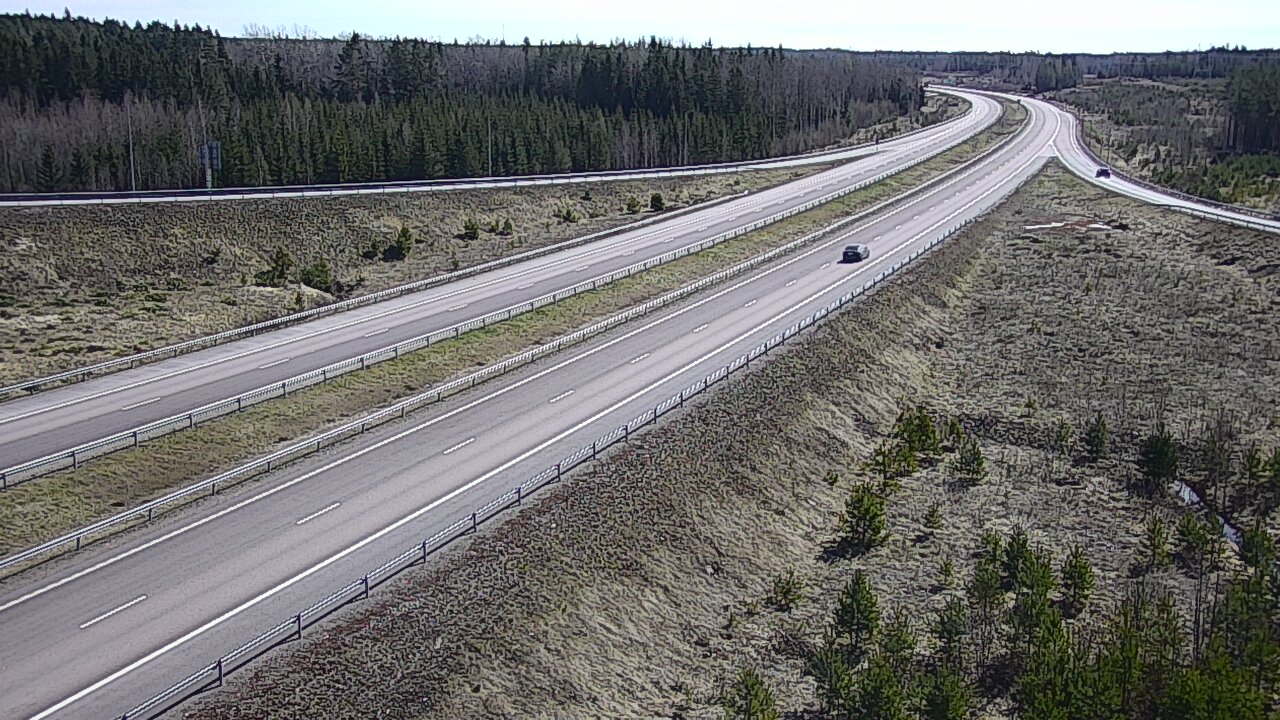 Weather Camera Image Väg 7 Fredrikshamn, Lelu, Hamina, Kymenlaakso