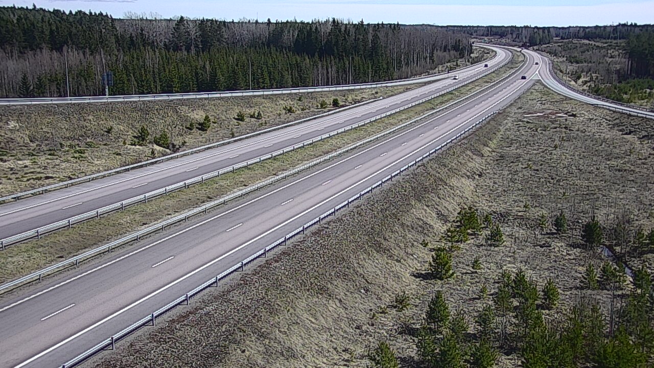 Weather Camera Image Väg 7 Fredrikshamn, Lelu, Hamina, Kymenlaakso