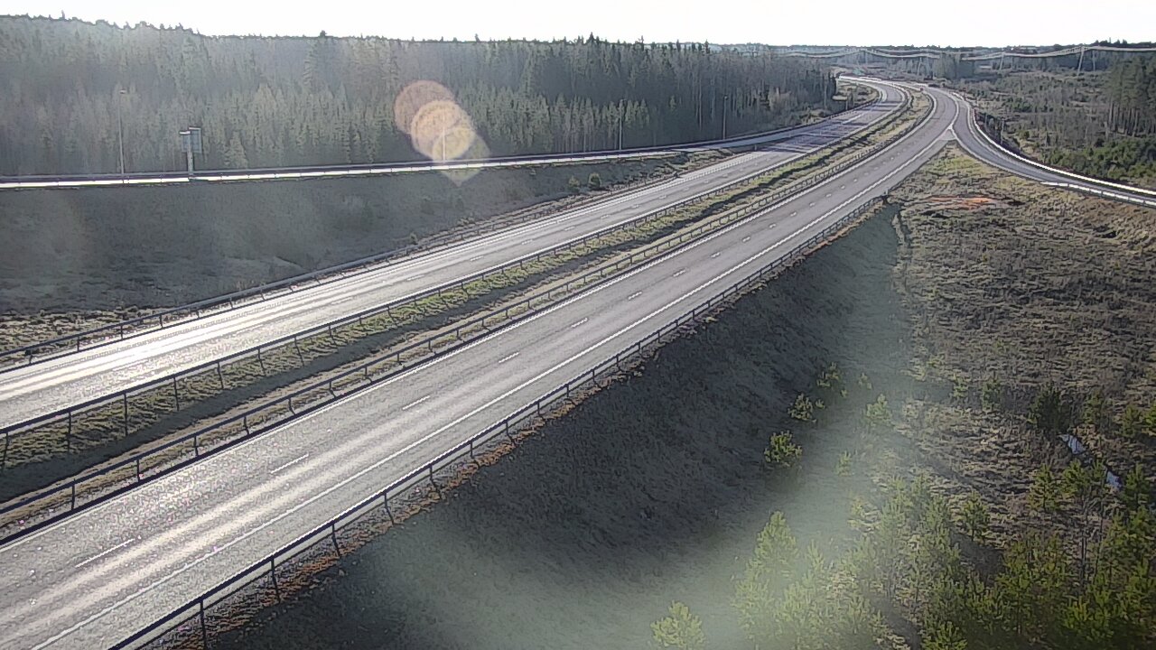 Weather Camera Image Väg 7 Fredrikshamn, Lelu, Hamina, Kymenlaakso