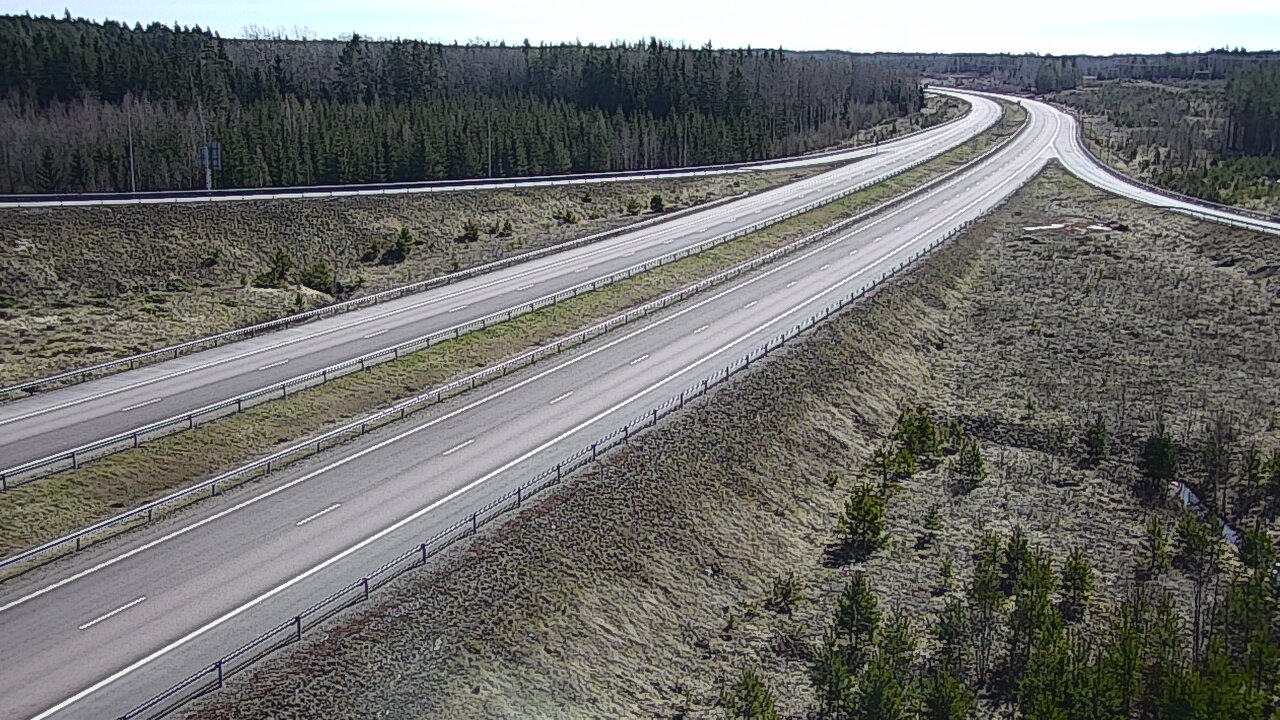 Weather Camera Image Väg 7 Fredrikshamn, Lelu, Hamina, Kymenlaakso