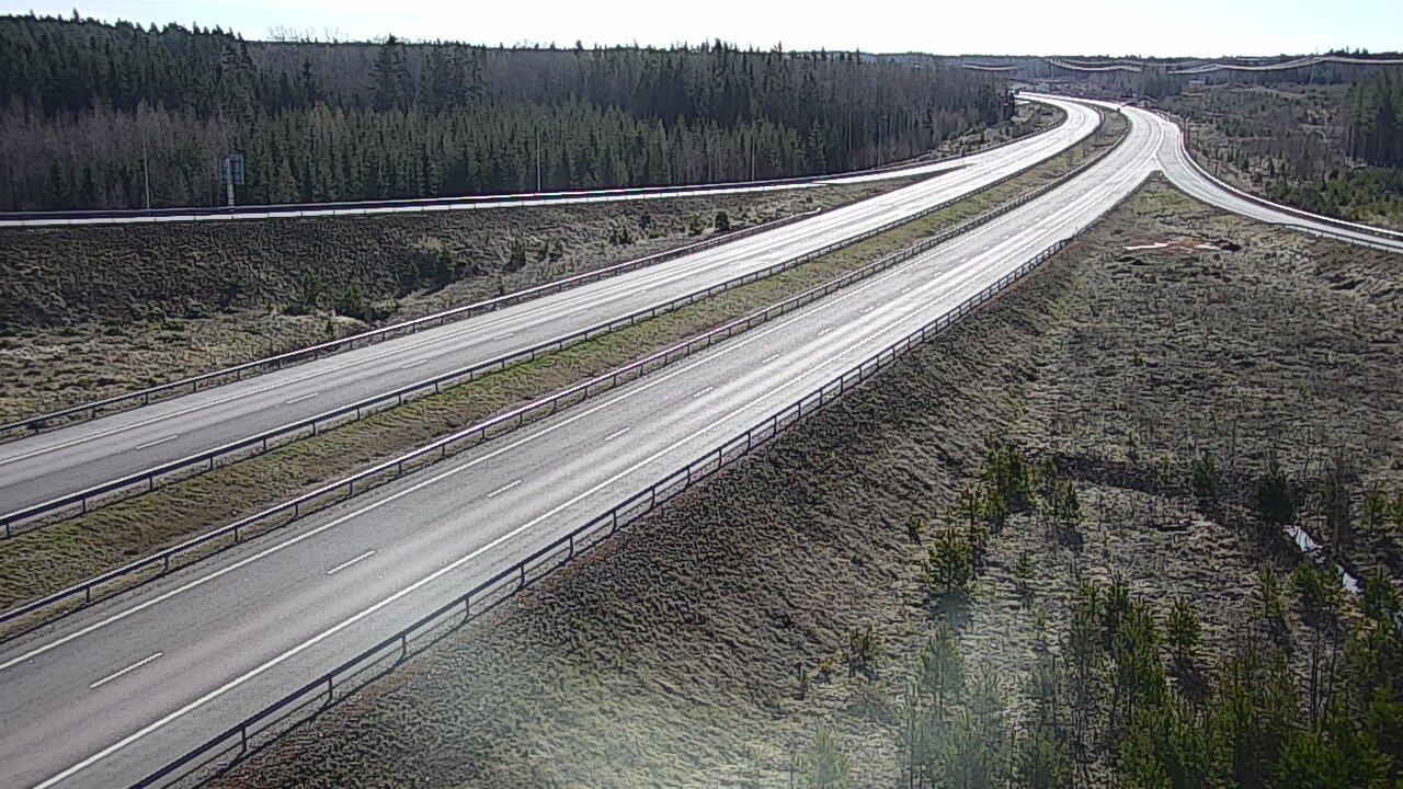 Weather Camera Image Väg 7 Fredrikshamn, Lelu, Hamina, Kymenlaakso